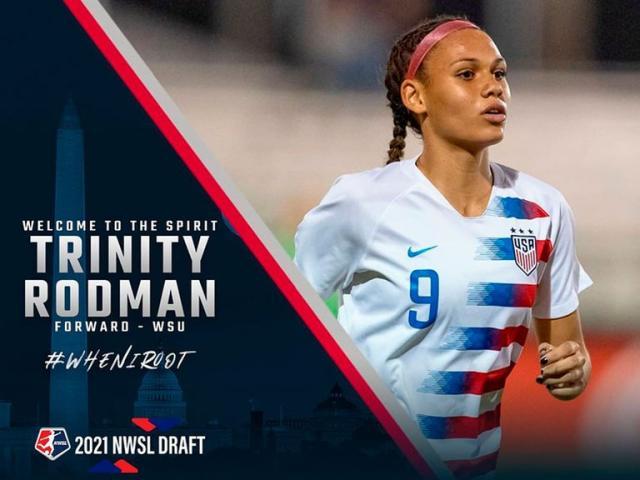 开云APP-篮板王罗德曼的女儿踢足球 18岁成NWSL最年轻新秀